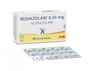 Novazolam 0,50mg x 60 comprimidos